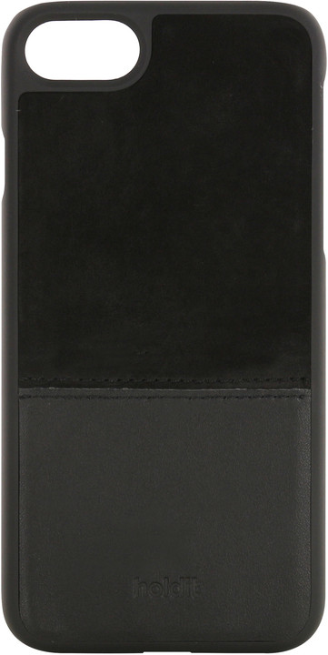 Holdit Case Apple iPhone 6s,7,8 - Black Leather/Suede_1444744496