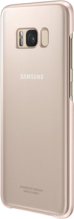 Samsung S8 poloprůhledný zadní kryt, růžová_149495012