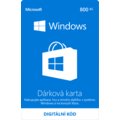 Microsoft Windows Store Gift Card 800CZK - elektronicky