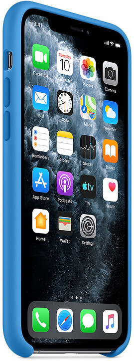 Apple silikonový kryt pro iPhone 11 Pro, modrá_2014241149