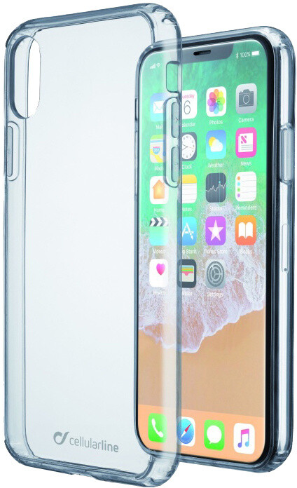 CellularLine CLEAR DUO zadní čirý kryt s ochranným rámečkem pro Apple iPhone X_1911679119