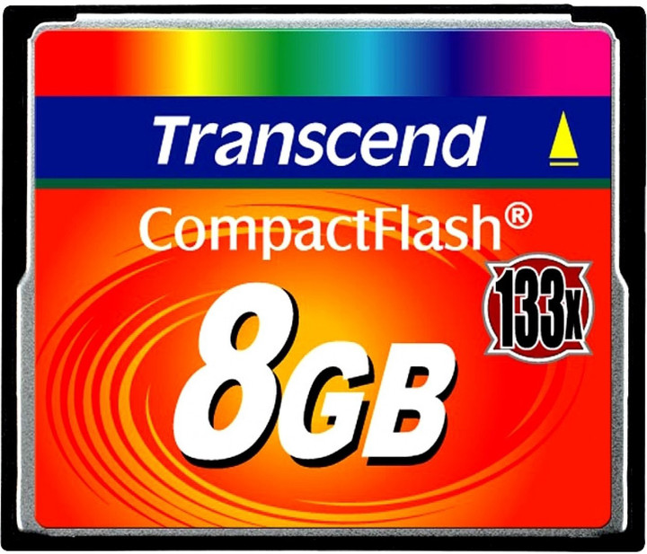 Transcend CompactFlash 133x 8GB_533936044