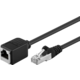 PremiumCord prodlužovací Patch kabel FTP RJ45-RJ45 M/F 1,5m