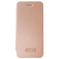 Guess IriDescent Book Pouzdro Rose Gold pro iPhone 7