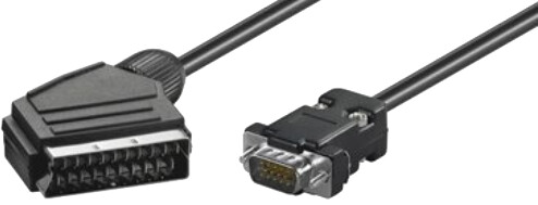 PremiumCord kabel VGA DB15M - SCART 2m_1880919776