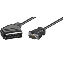 PremiumCord kabel VGA DB15M - SCART 2m kjvs-2