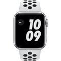 Apple Watch Nike SE GPS 40mm Silver Aluminium, Pure Platinum/Black Nike Sport Band_118876516