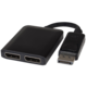 PremiumCord adaptér DisplayPort - 2x DisplayPort, rozšíření + zrcadlení obrazu, 4K*2K@30Hz_777685461