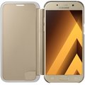 Samsung Galaxy A5 2017 (SM-A520C), flipové pouzdro, Clear View, zlaté_1539870758
