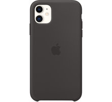 Apple silikonový kryt na iPhone 11, černá