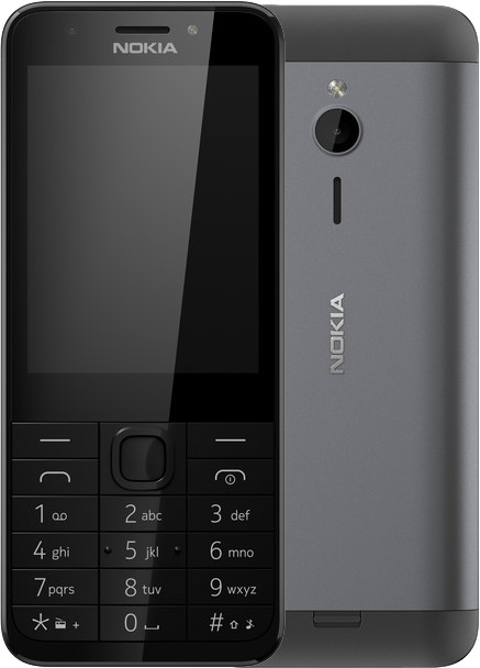 Nokia 230, Single Sim, Black_1781259282