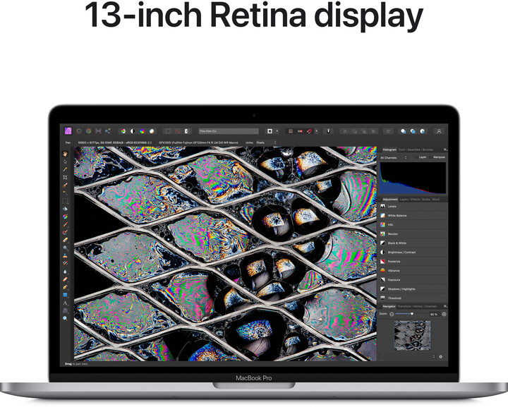 Apple MacBook Pro 13 (Touch Bar), M2 8-core, 8GB, 256GB, 10-core GPU, vesmírně šedá (M2, 2022)_518256875