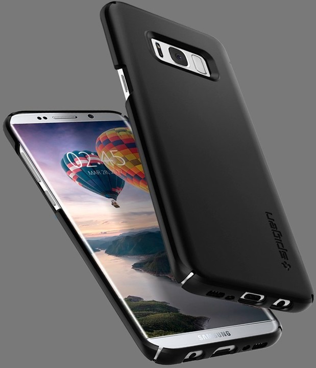 Spigen Thin Fit pro Samsung Galaxy S8+, black_654622253