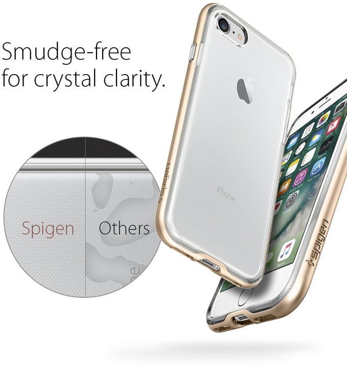 Spigen Neo Hybrid Crystal pro iPhone 7, gold_1785282044