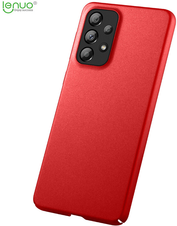 Lenuo Leshield zadní kryt pro Samsung Galaxy A33 5G, červená_578032398