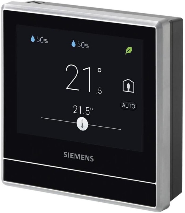 Siemens chytrý termostat RDS110, s čidlem vlhkosti a kvality vzduchu VOC_1977294716