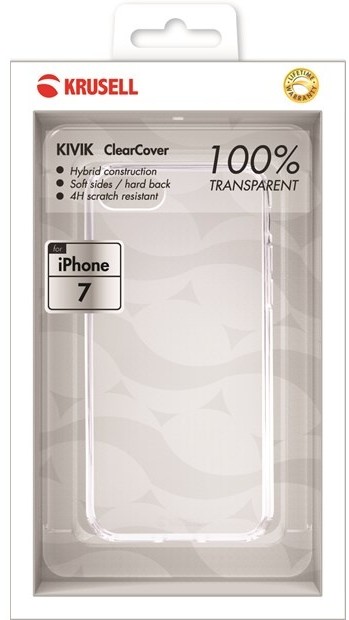 Krusell KIVIK zadní kryt pro Apple iPhone 7, transparentní_352024735