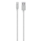Belkin MIXIT USB 2.0 kabel micro-B, 1,2 m, stříbrná