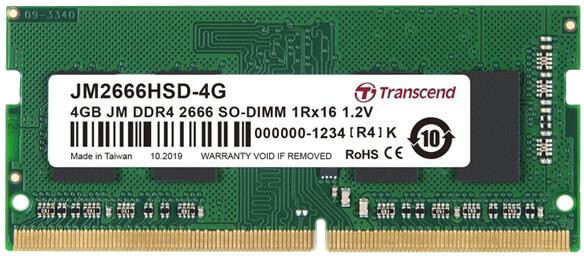 Transcend 4GB DDR4 2666 CL19 SO-DIMM_1176650486
