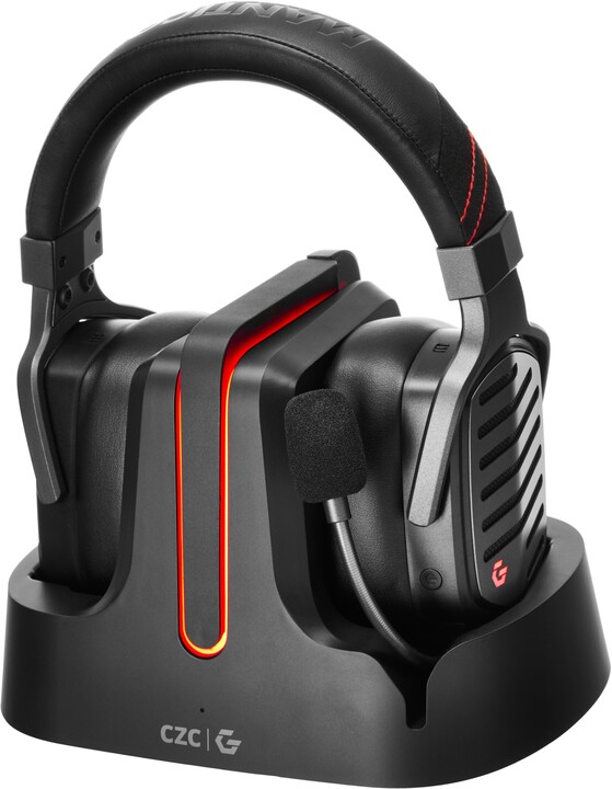 CZC.Gaming Manticore, herní sluchátka, bezdrátová, černá_67747146