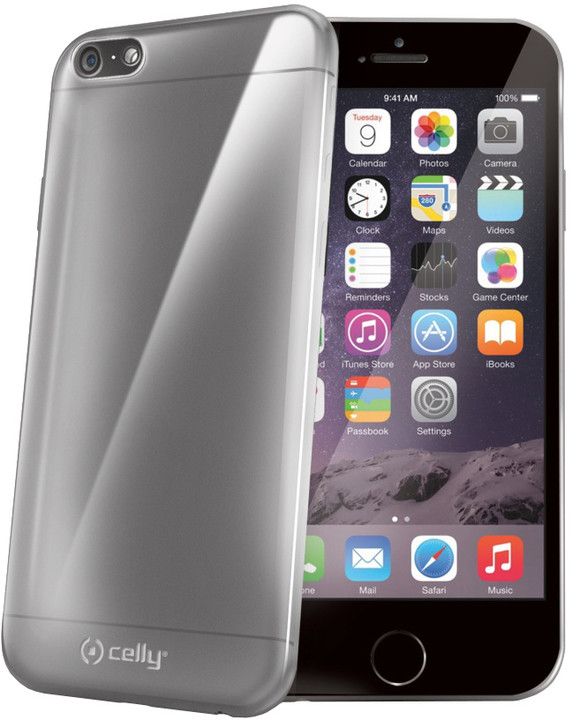 CELLY pouzdro Gelskin pro Apple iPhone 6/6S, TPU, bezbarvé_61711583