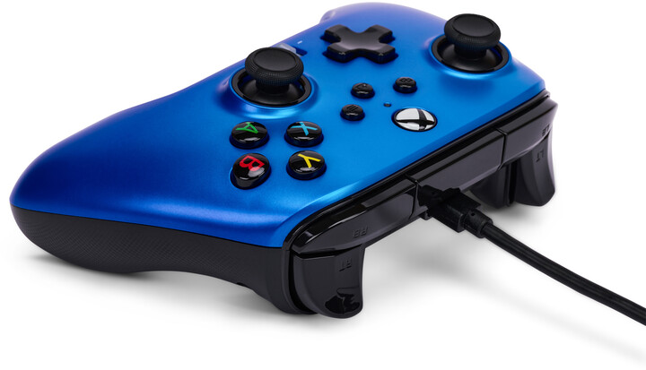 PowerA Enhanced Wired Controller, Sapphire Fade (PC, Xbox Series, Xbox ONE)_1494406703
