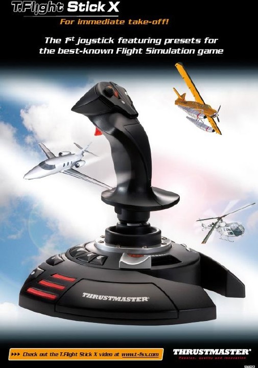 Thrustmaster T.Flight Stick X (PC, PS3)_1879048359