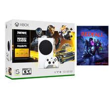 Xbox Series S, 512GB, bílá Gilded Hunter + Redfall_1878545730