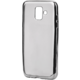 EPICO Pružný plastový kryt pro Samsung Galaxy J6 (2018) BRIGHT- stříbrný