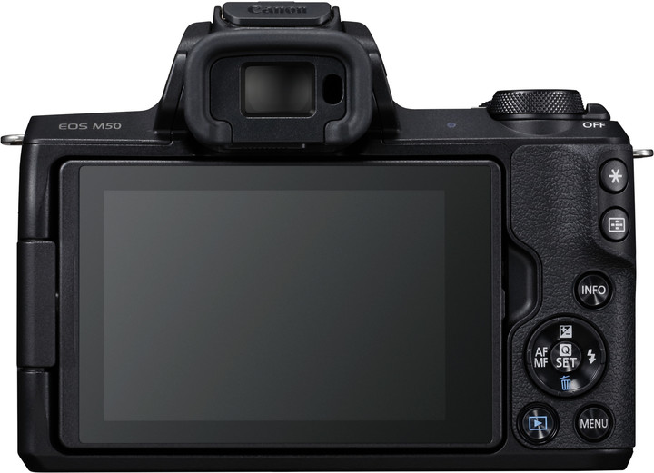 Canon EOS M50, černá + EF-M 15-45mm IS STM_1452762324