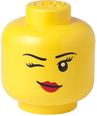 Úložný box LEGO Hlava - whinky (S)_661496865