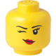 Úložný box LEGO Hlava - whinky (S)