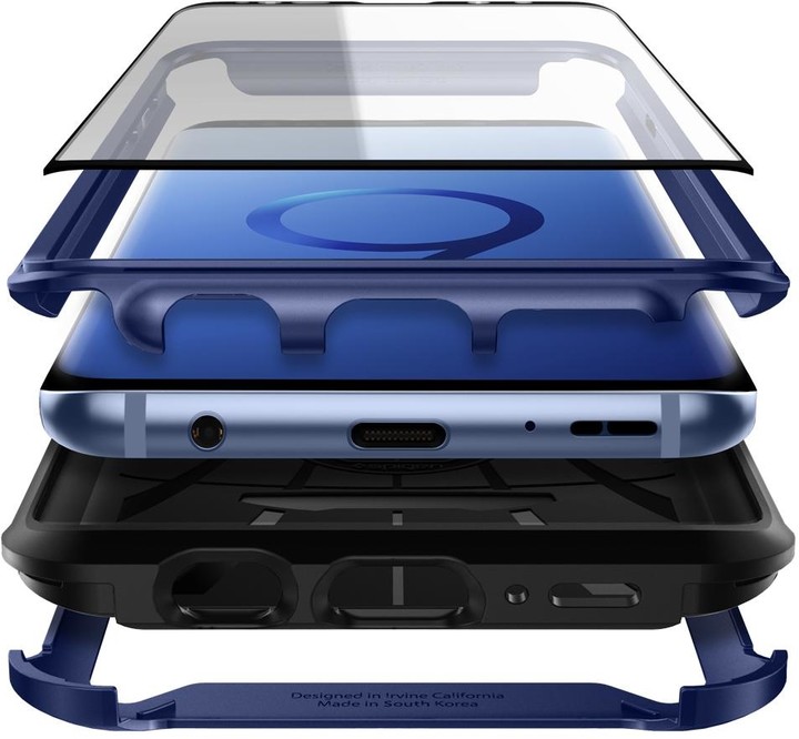 Spigen Reventon pro Samsung Galaxy S9, metallic blue_1992280206