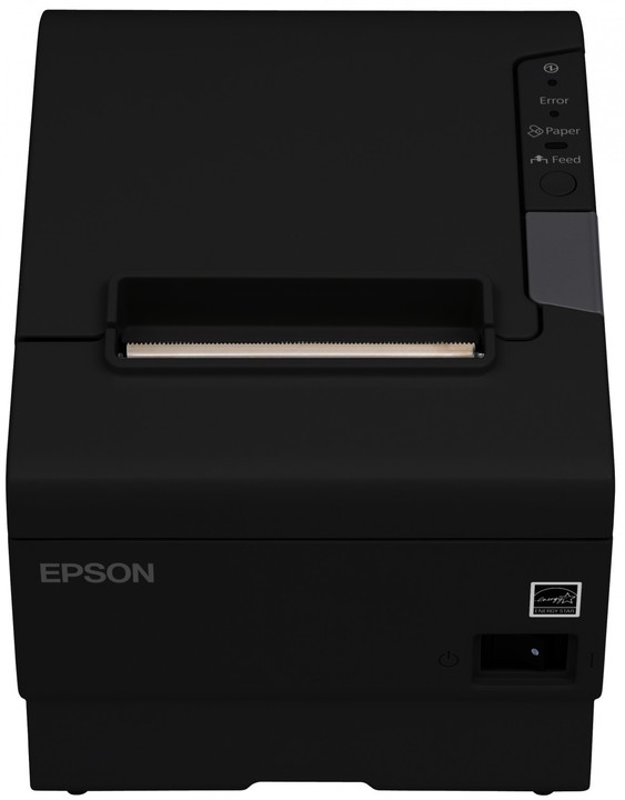 Epson TM-T88V, pokladní tiskárna, USB + serial, zdroj, kabel, černá_798276833