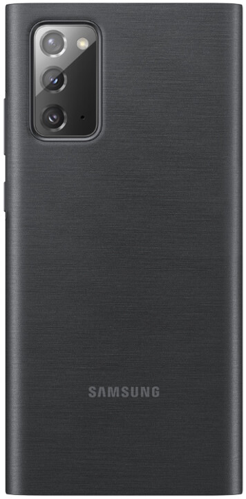 Samsung flipové pouzdro Clear View pro Samsung Galaxy Note20, černá_13641762