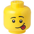 Úložný box LEGO Hlava - silly (L)_1184086348