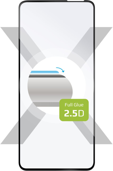 FIXED ochranné sklo Full-Cover pro Realme GT Neo 2, s lepením přes celý displej, černá_2013244687