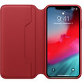 Apple kožené pouzdro Folio na iPhone XS Max (PRODUCT)RED, červená_22261687