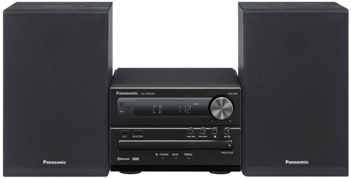 Panasonic SC-PM250EG, černá_802540788