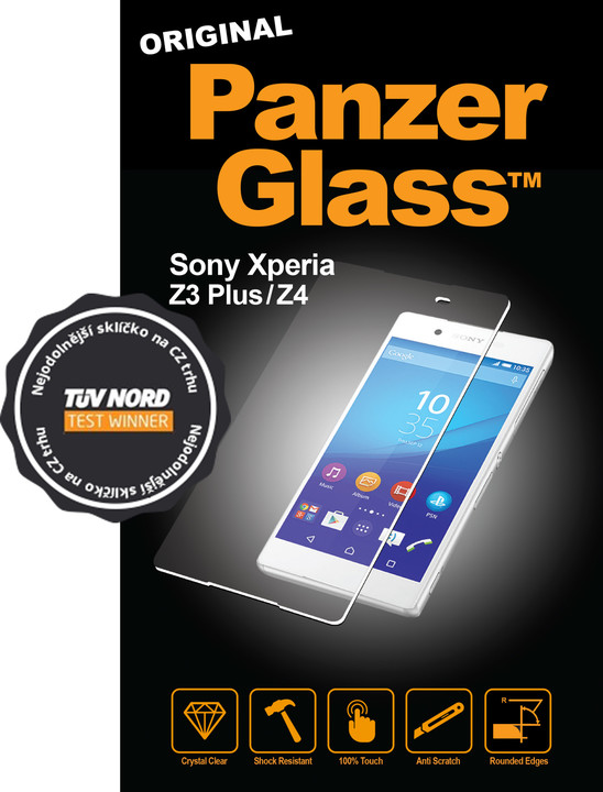 PanzerGlass ochranné sklo na displej Sony Xperia Z3+_1818893166