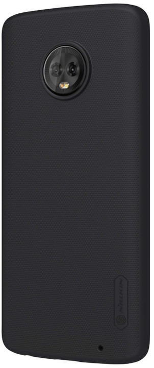 Nillkin Super Frosted zadní kryt pro Lenovo Moto G6 Plus, černý_1636782258