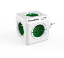 Cubenest PowerCube Original rozbočka-5ti zásuvka, zelená 6974699971238