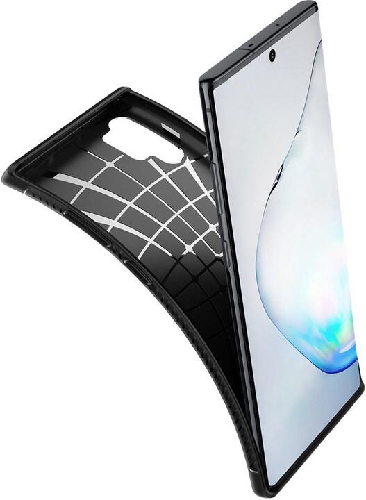 Spigen Rugged Armor ochranný kryt pro Samsung Galaxy Note10+, černá_1222640237