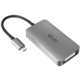 Club3D adaptér USB-C 3.2 Gen1 - DVI-D (Dual Link), M/F, aktivní, HDCP ON, 24.5cm, stříbrná