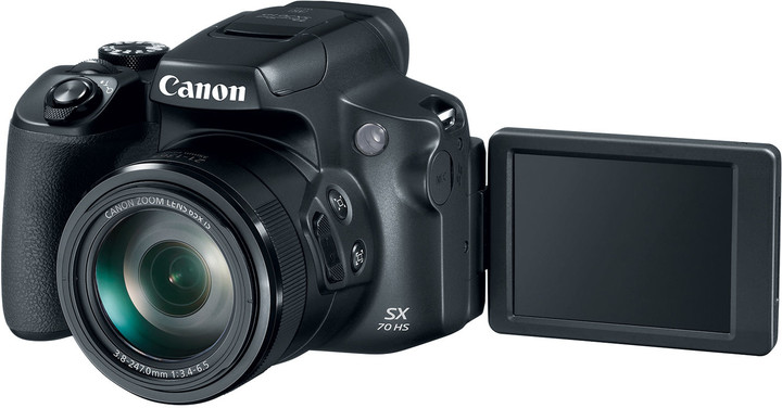 Canon PowerShot SX70 HS, černá_1054684169