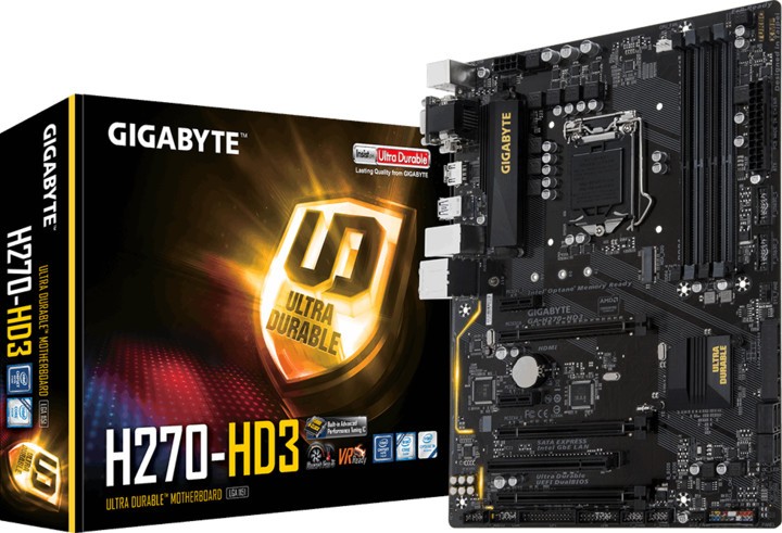 GIGABYTE H270-HD3 - Intel H270_2043976326