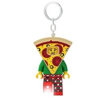 Klíčenka LEGO Iconic Pizza, svítící figurka LGL-KE176H