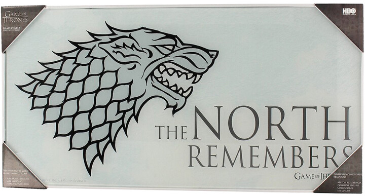 Zarámovaný plakát Game of Thrones - The North Remembers_2041903763
