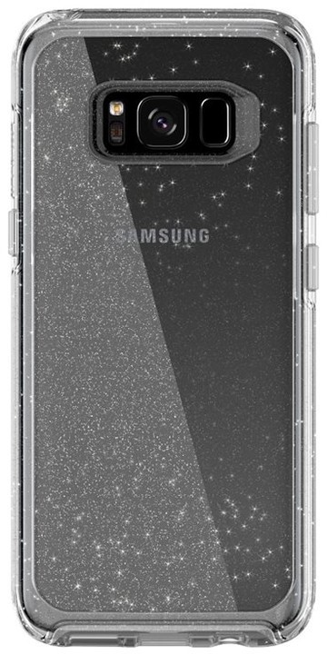Otterbox plastové ochranné pouzdro pro Samsung S8 - průhledné se stříbrnými tečkami_2089485687