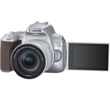 Canon EOS 250D + 18-55mm IS STM, stříbrná O2 TV HBO a Sport Pack na dva měsíce